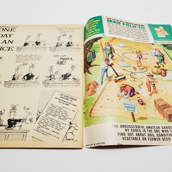 Mad Magazine "Balmy and Clod" Issue #119 June 1968 - Picture 3 of 7